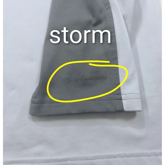 Actual Under Armour Jacket Mens 2XL Gray on Gray 1/4 Zip Storm Coldgear Pullover - Picture 2 of 9